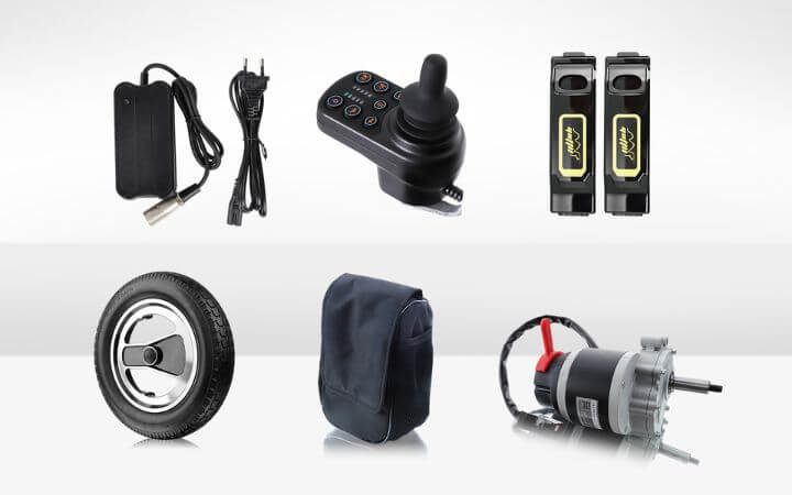 Wheelchair Accessories of Power Electric Wheelchair Online